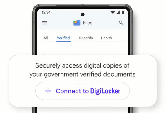 Google soon getting Digilocker into Files app on Android