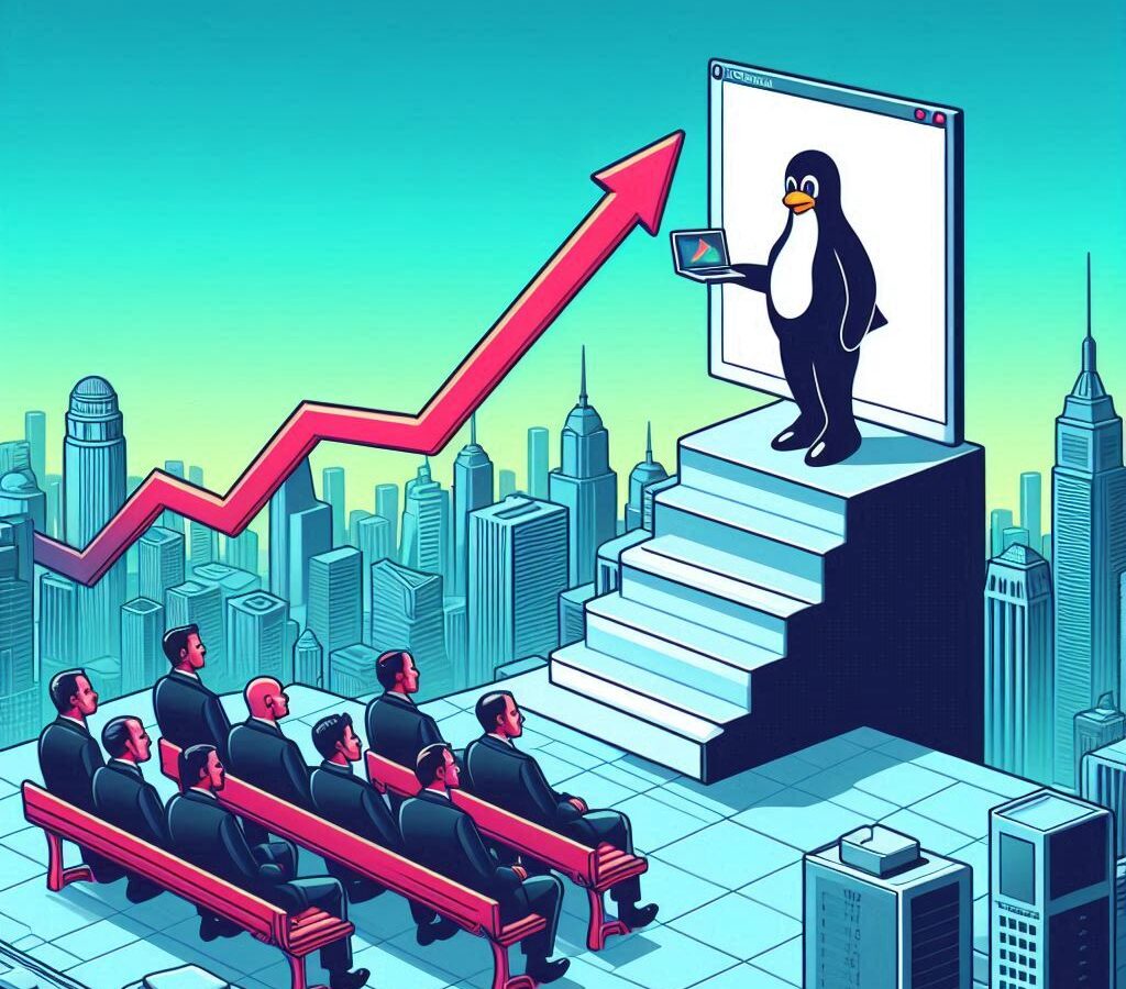 Linux Market Share Reaches 4.5% in July 2024