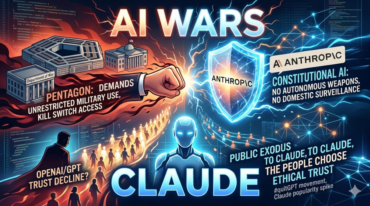 The ethical AI war – Claude, ChatGPT and Pentagon