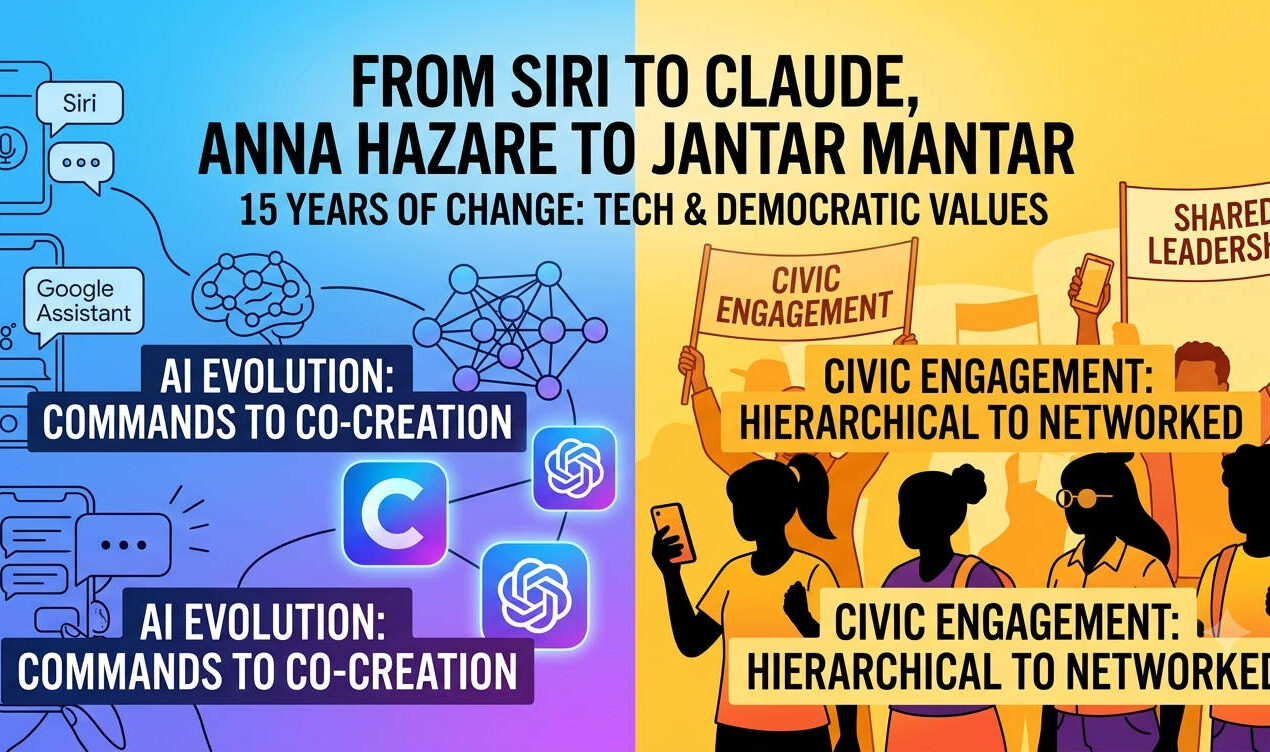 From Voice Assistants to Frontier AI: How Technology and Civic Engagement Evolved Hand in Hand