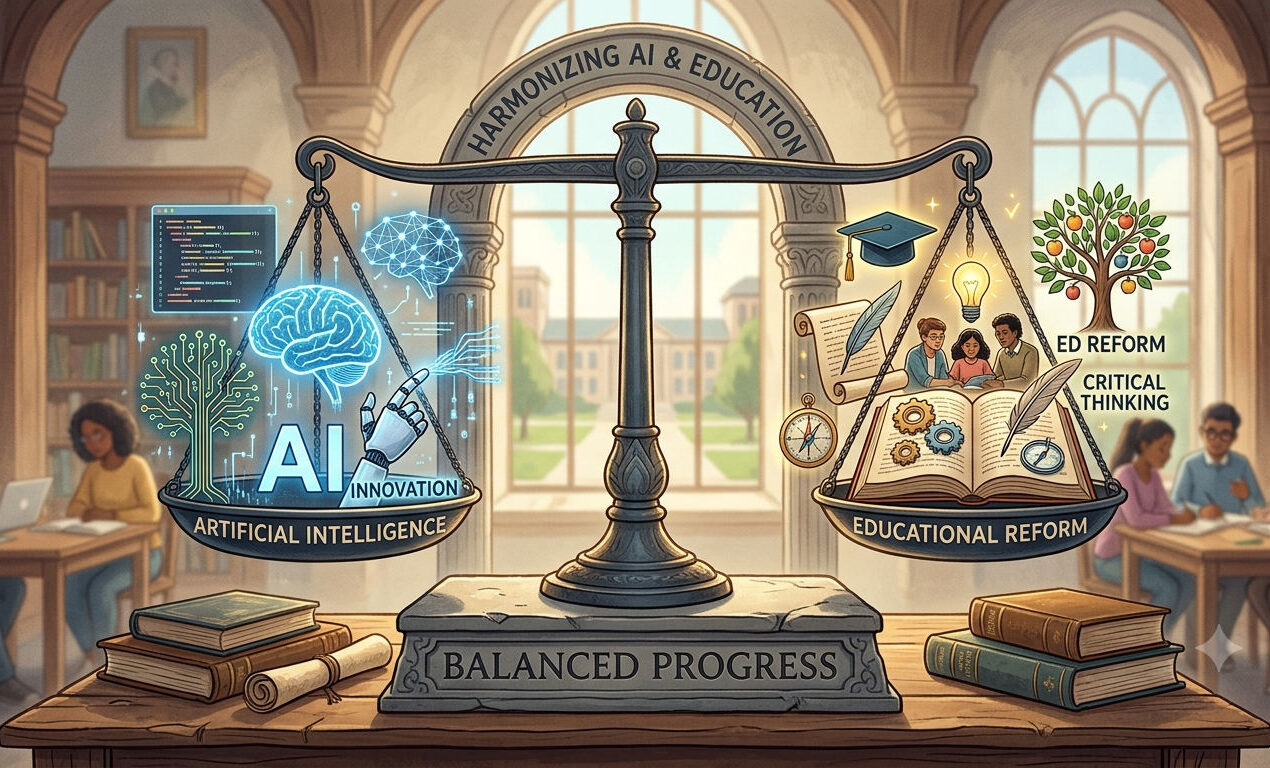 What is more harmful – AI or central education policy